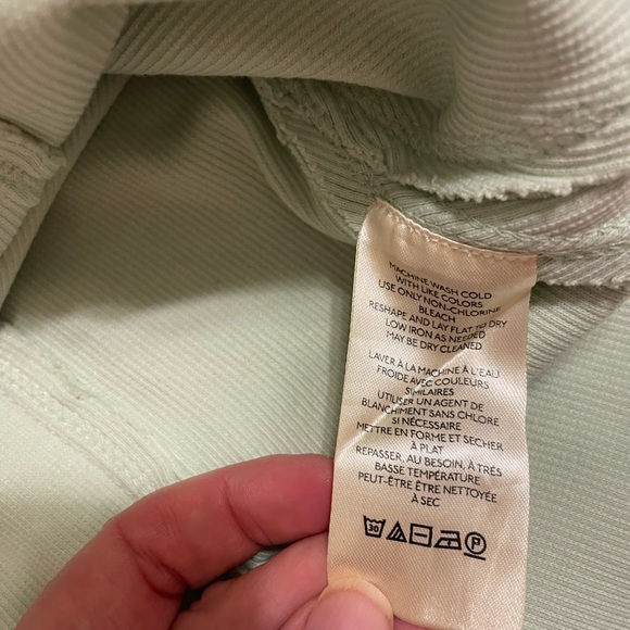 Anthropologie by Anthropologie NWT Ribbed Corset Tank L Large - Picture 9 of 9